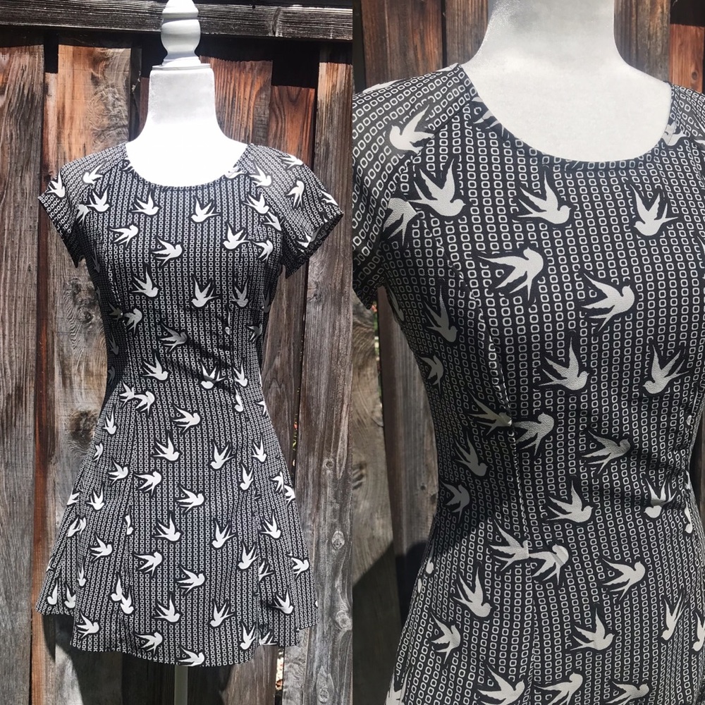 Divided by H&M Black & White Dress